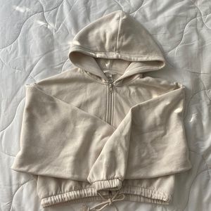 H&M Cropped Zip Up